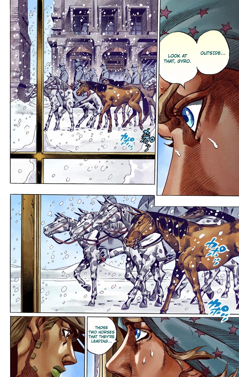 JoJo's Bizarre Adventure Steel Ball Run Colored Manga