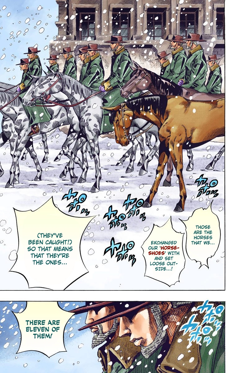 JoJo's Bizarre Adventure Steel Ball Run Colored Manga