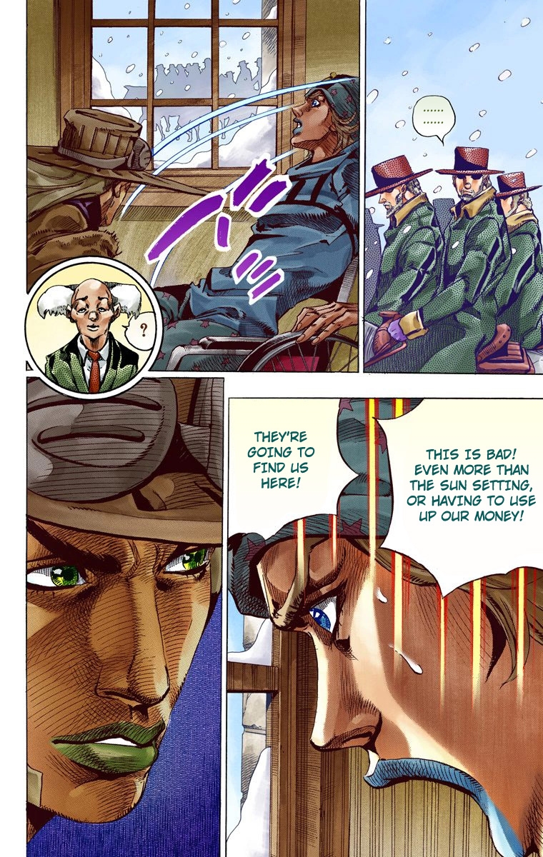 JoJo's Bizarre Adventure Steel Ball Run Colored Manga