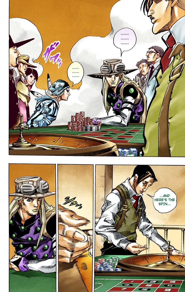 JoJo's Bizarre Adventure Steel Ball Run Colored Manga