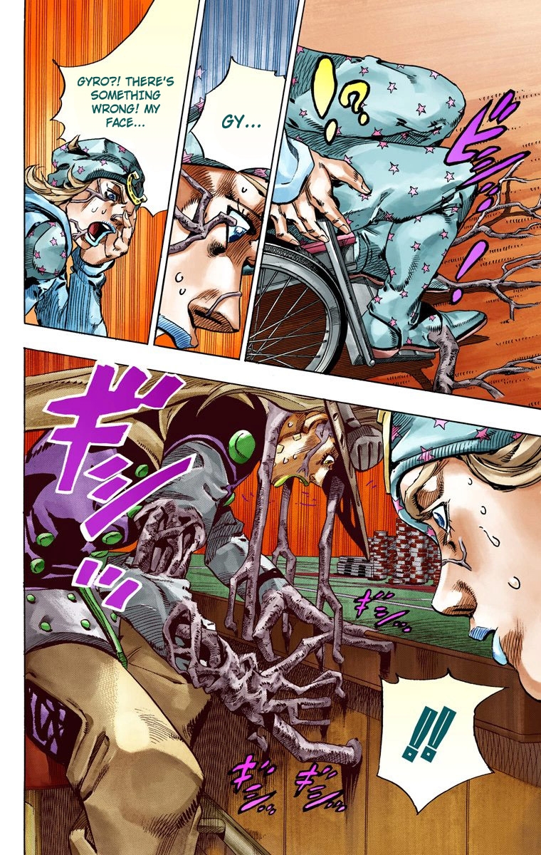 JoJo's Bizarre Adventure Steel Ball Run Colored Manga