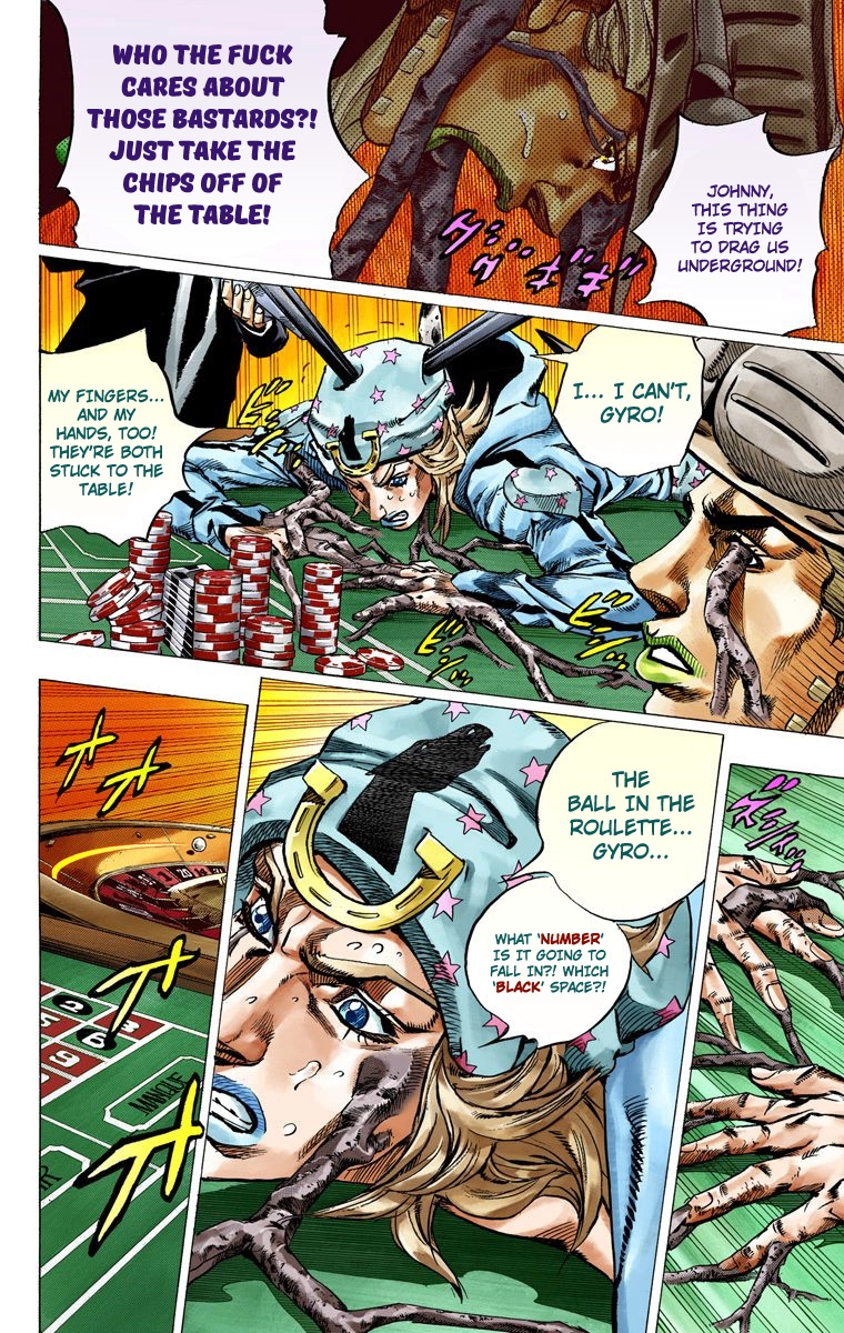 JoJo's Bizarre Adventure Steel Ball Run Colored Manga