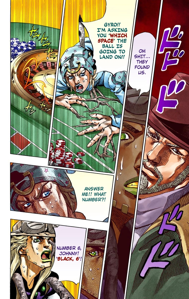 JoJo's Bizarre Adventure Steel Ball Run Colored Manga