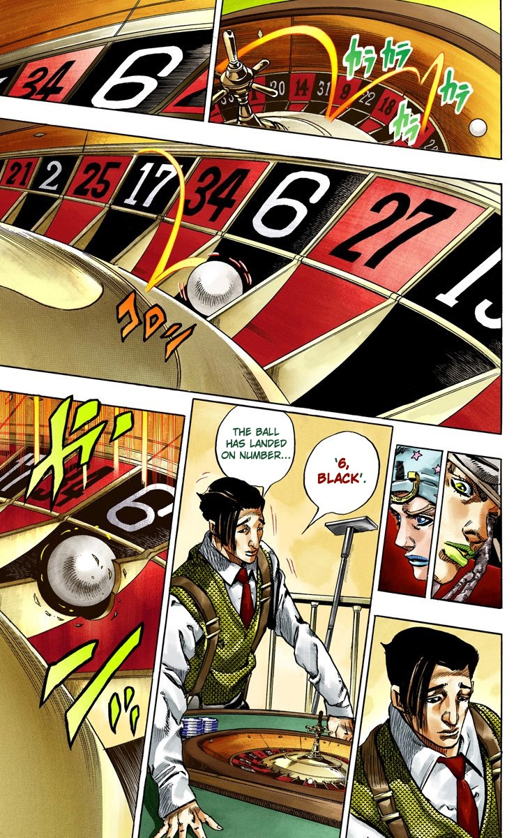 JoJo's Bizarre Adventure Steel Ball Run Colored Manga