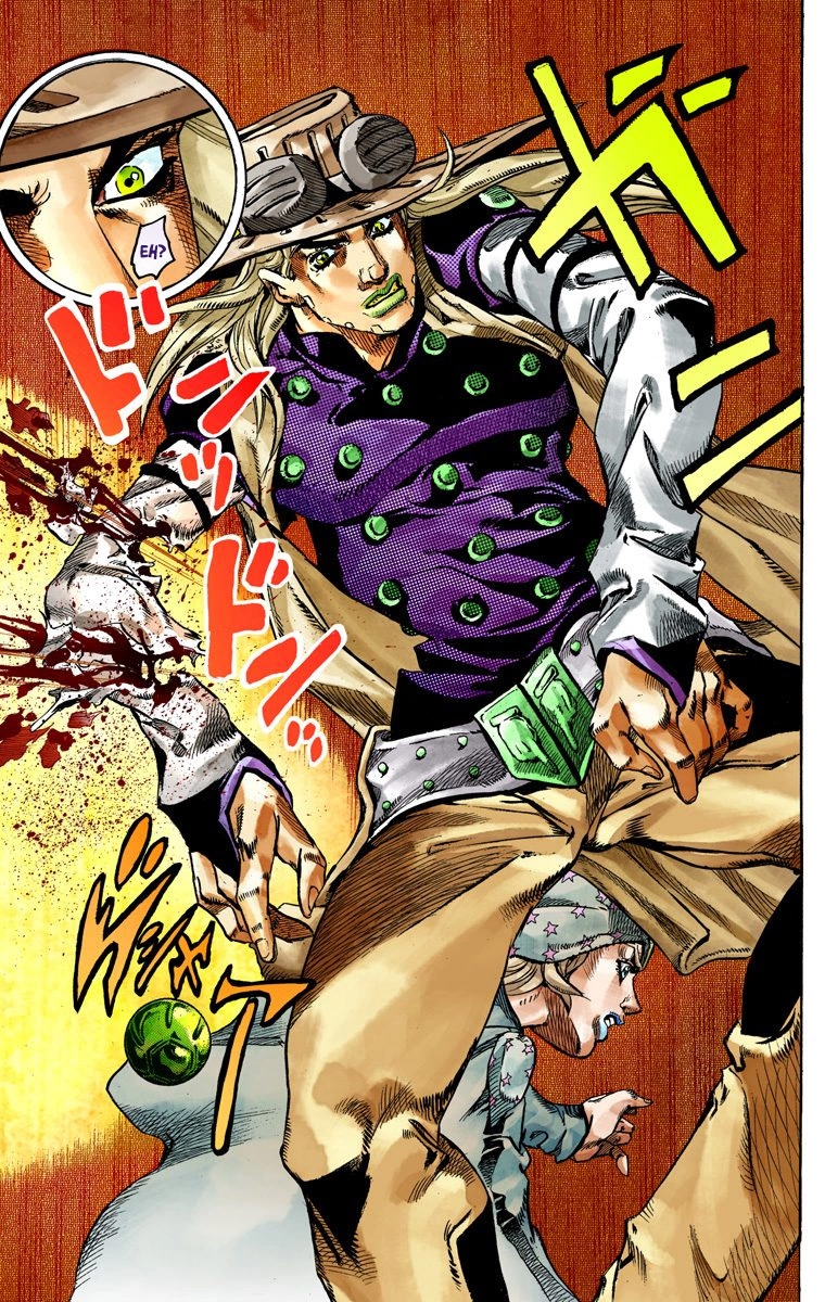 JoJo's Bizarre Adventure Steel Ball Run Colored Manga