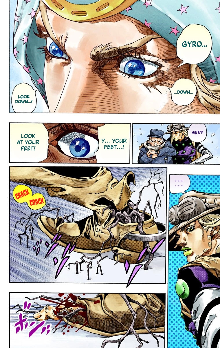 JoJo's Bizarre Adventure Steel Ball Run Colored Manga