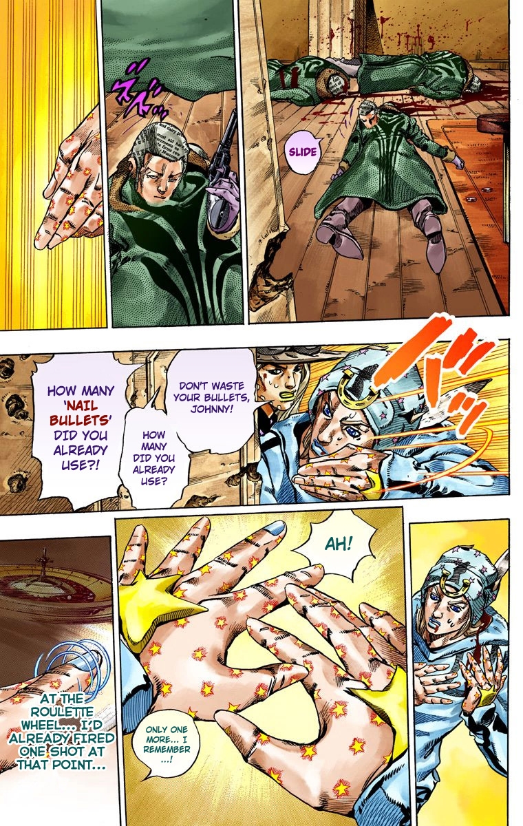 JoJo's Bizarre Adventure Steel Ball Run Colored Manga