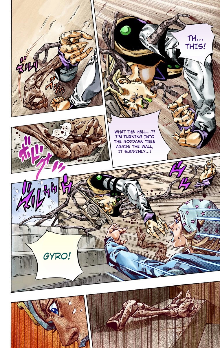 JoJo's Bizarre Adventure Steel Ball Run Colored Manga