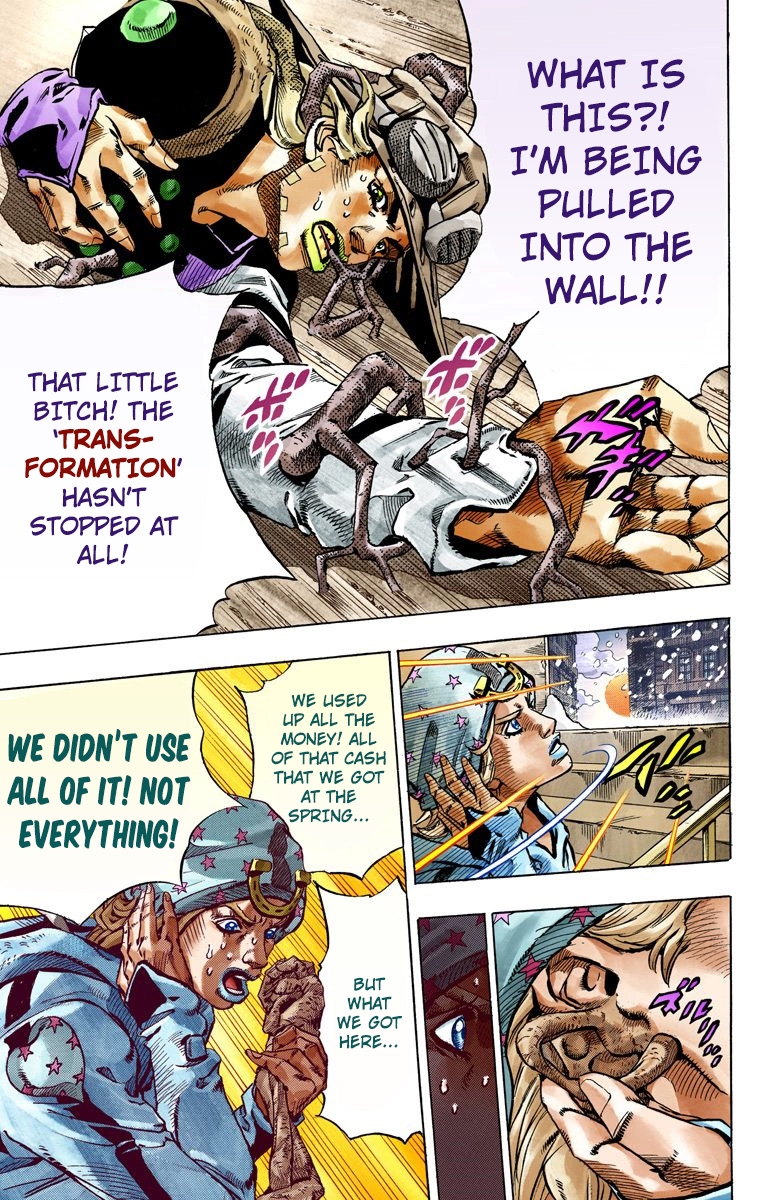 JoJo's Bizarre Adventure Steel Ball Run Colored Manga