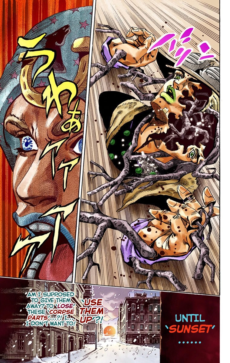 JoJo's Bizarre Adventure Steel Ball Run Colored Manga