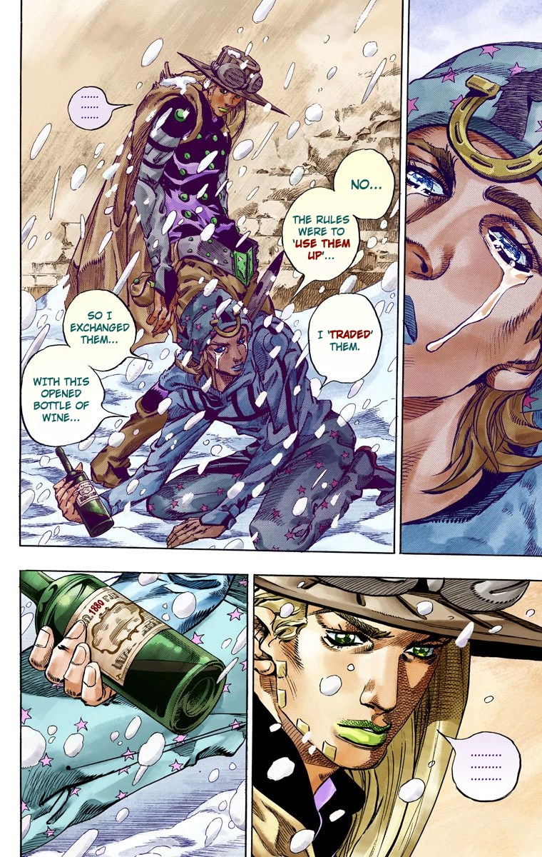 JoJo's Bizarre Adventure Steel Ball Run Colored Manga