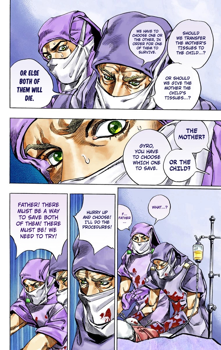 JoJo's Bizarre Adventure Steel Ball Run Colored Manga