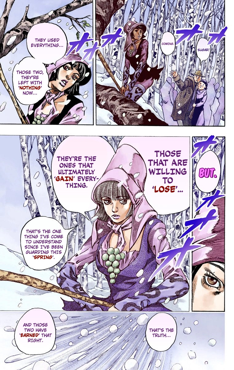 JoJo's Bizarre Adventure Steel Ball Run Colored Manga