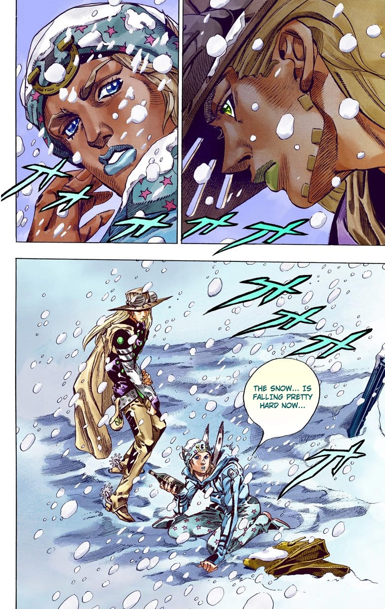 JoJo's Bizarre Adventure Steel Ball Run Colored Manga