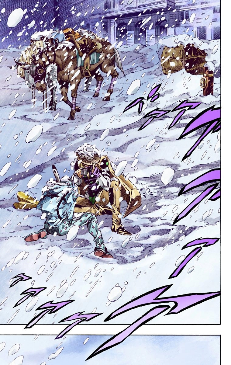 JoJo's Bizarre Adventure Steel Ball Run Colored Manga
