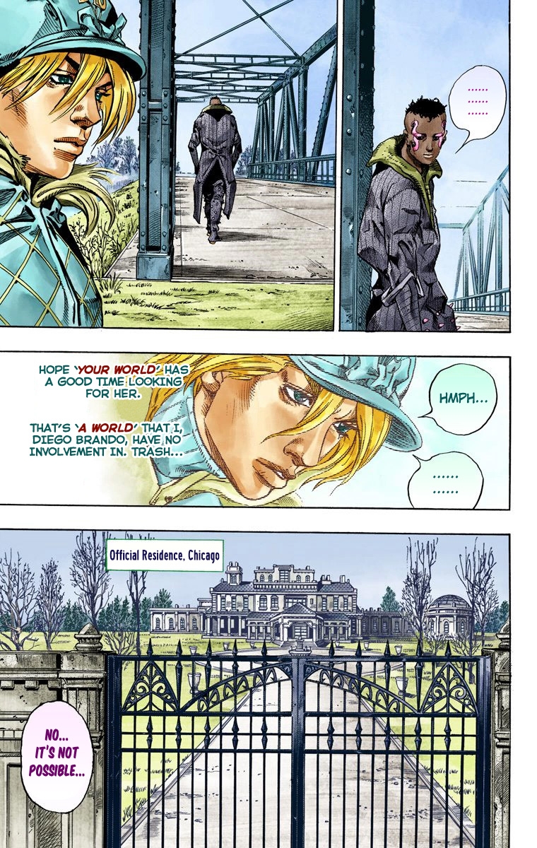 JoJo's Bizarre Adventure Steel Ball Run Colored Manga