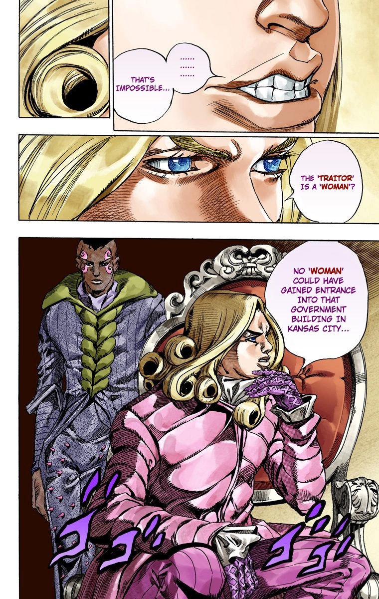 JoJo's Bizarre Adventure Steel Ball Run Colored Manga