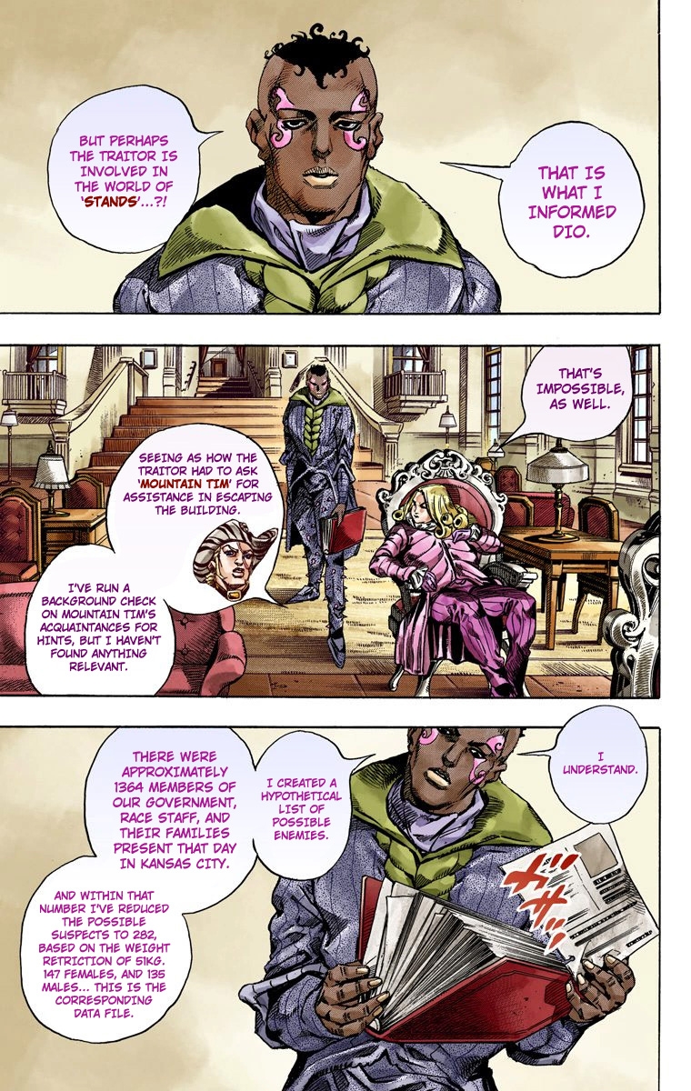 JoJo's Bizarre Adventure Steel Ball Run Colored Manga
