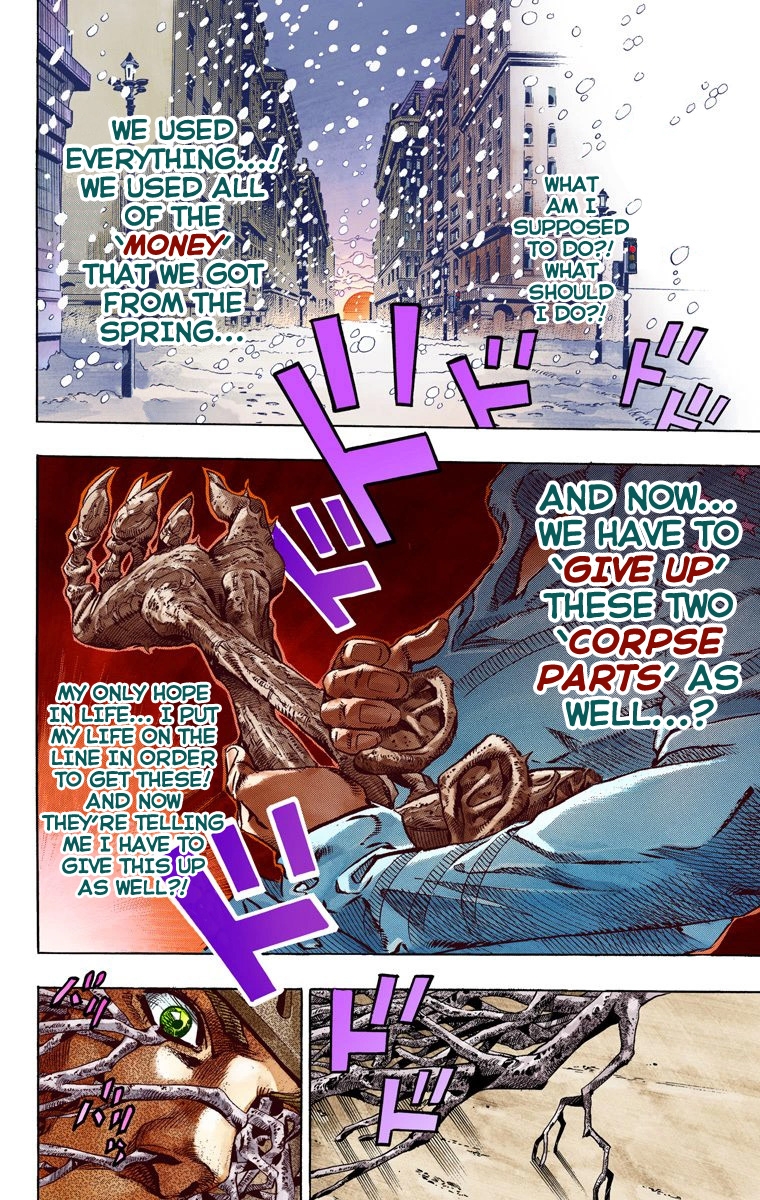 JoJo's Bizarre Adventure Steel Ball Run Colored Manga