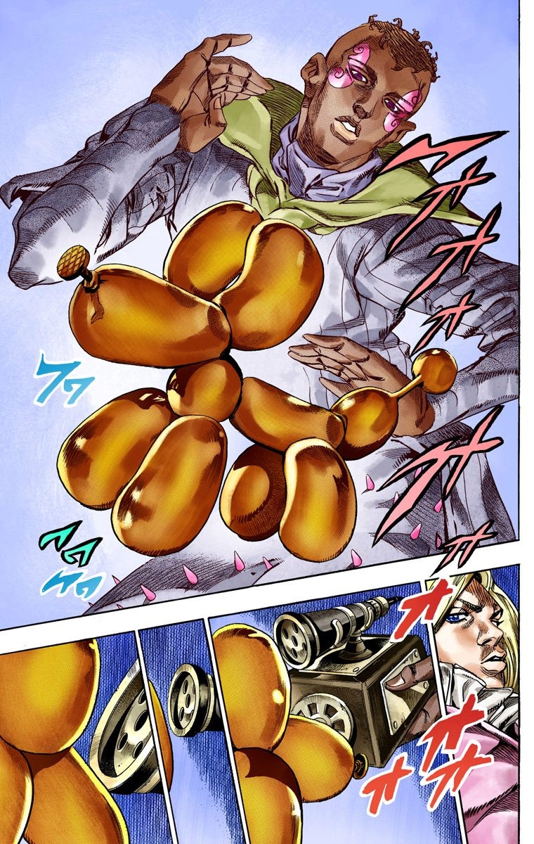 JoJo's Bizarre Adventure Steel Ball Run Colored Manga
