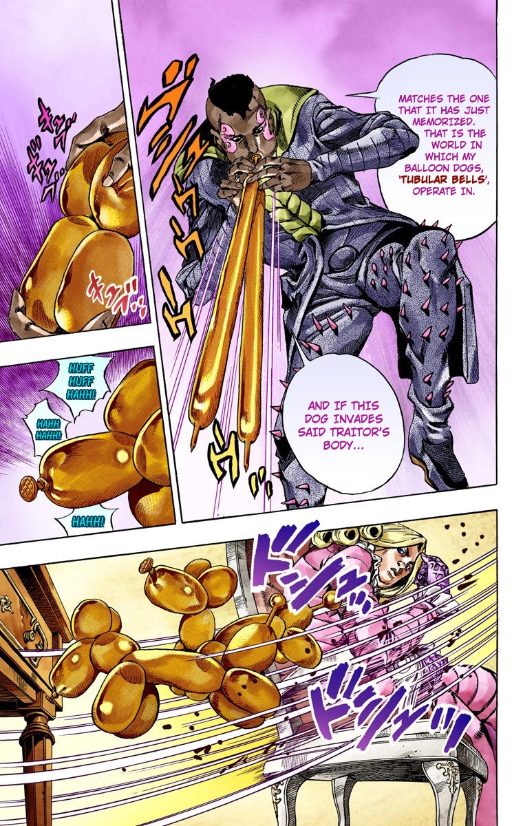 JoJo's Bizarre Adventure Steel Ball Run Colored Manga