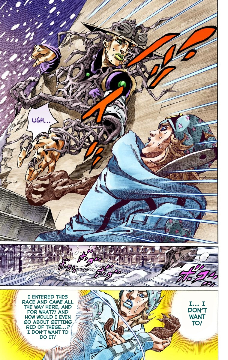 JoJo's Bizarre Adventure Steel Ball Run Colored Manga