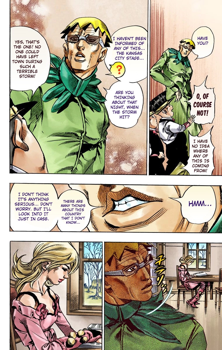 JoJo's Bizarre Adventure Steel Ball Run Colored Manga