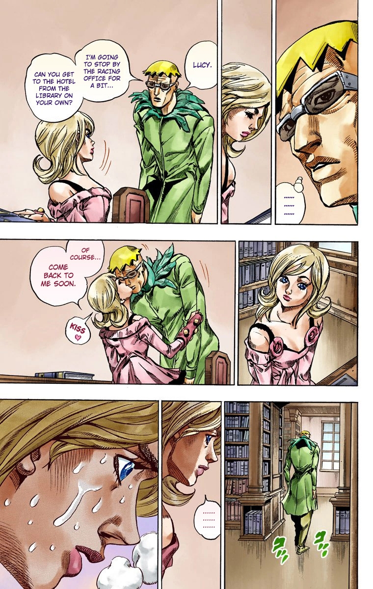 JoJo's Bizarre Adventure Steel Ball Run Colored Manga