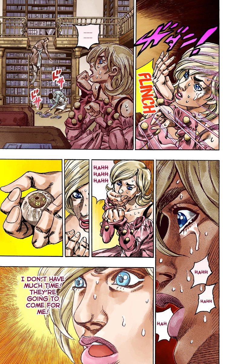 JoJo's Bizarre Adventure Steel Ball Run Colored Manga