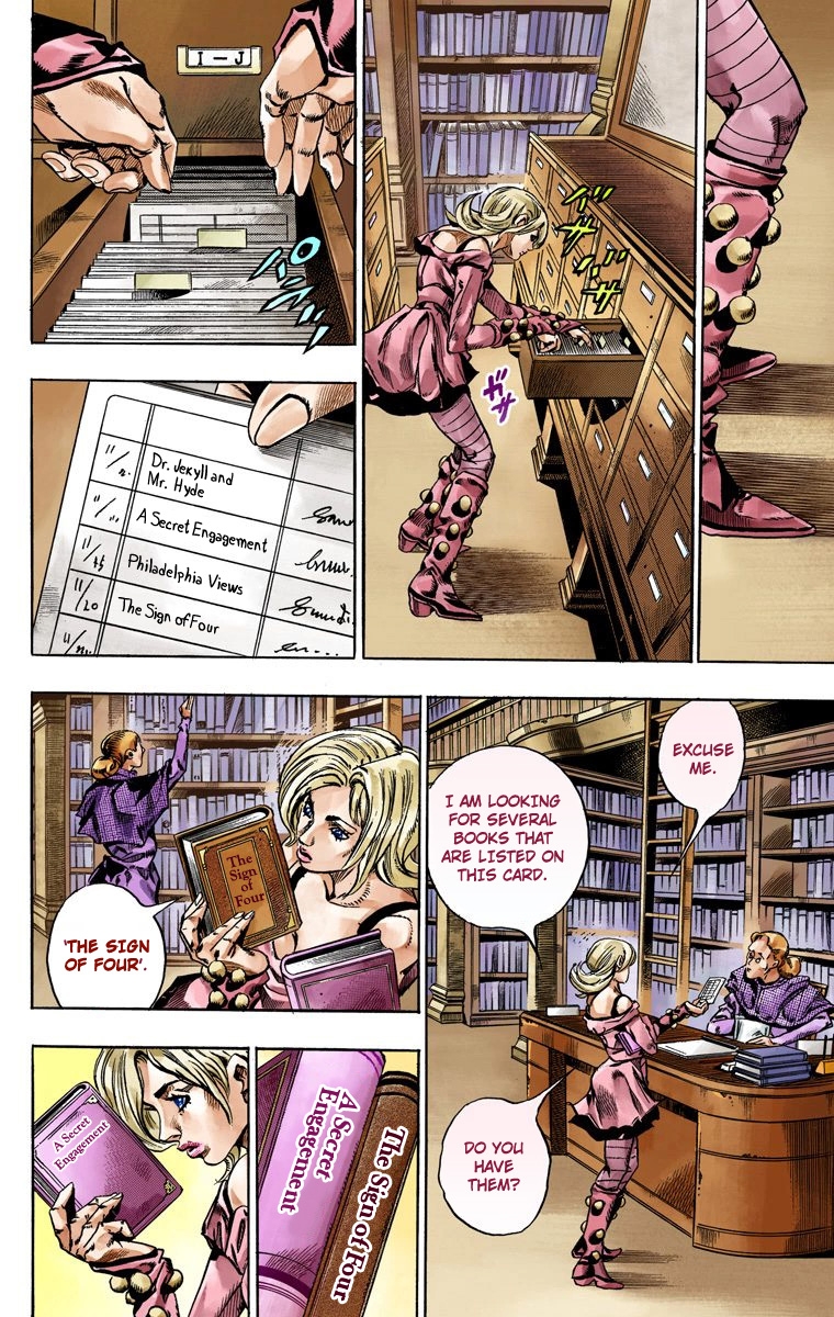 JoJo's Bizarre Adventure Steel Ball Run Colored Manga