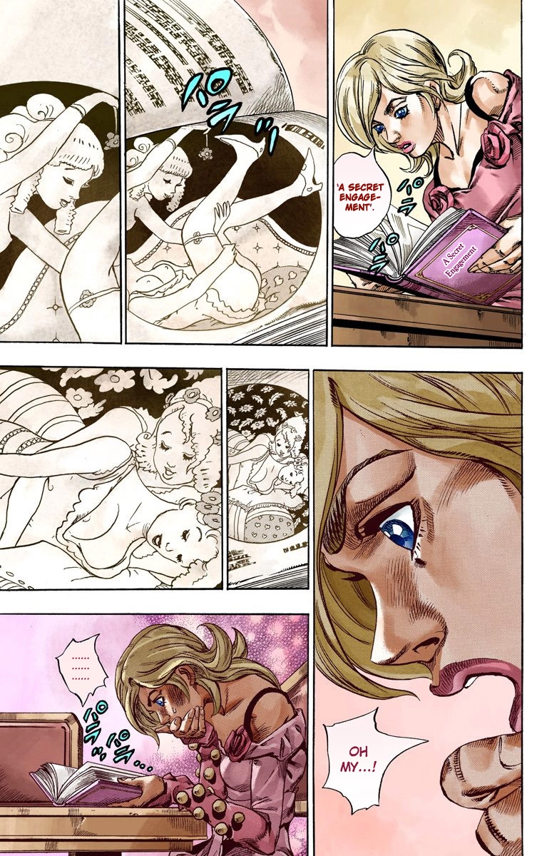 JoJo's Bizarre Adventure Steel Ball Run Colored Manga