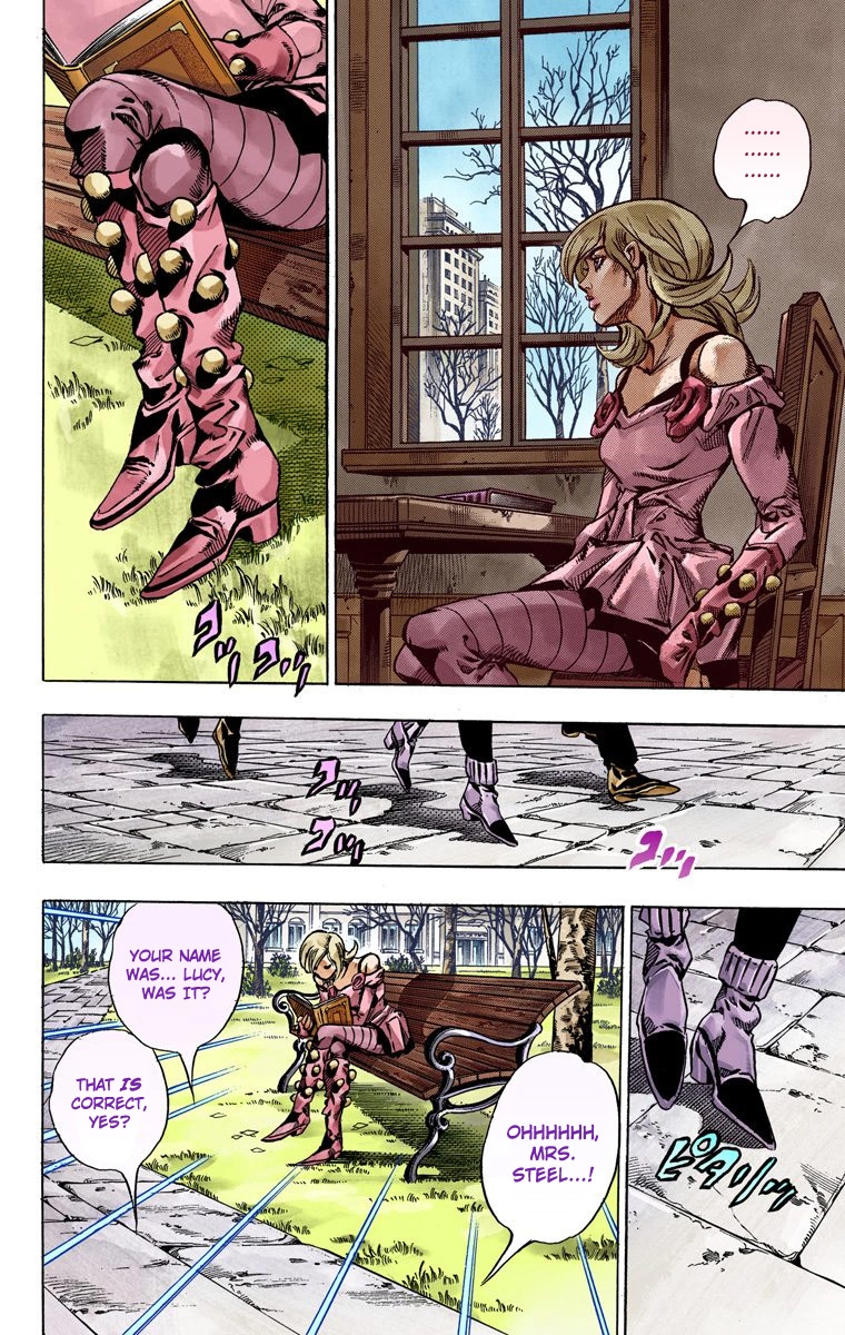 JoJo's Bizarre Adventure Steel Ball Run Colored Manga