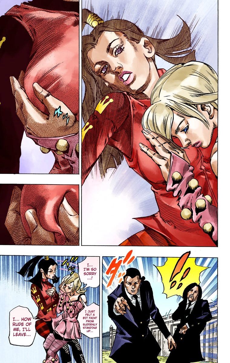 JoJo's Bizarre Adventure Steel Ball Run Colored Manga