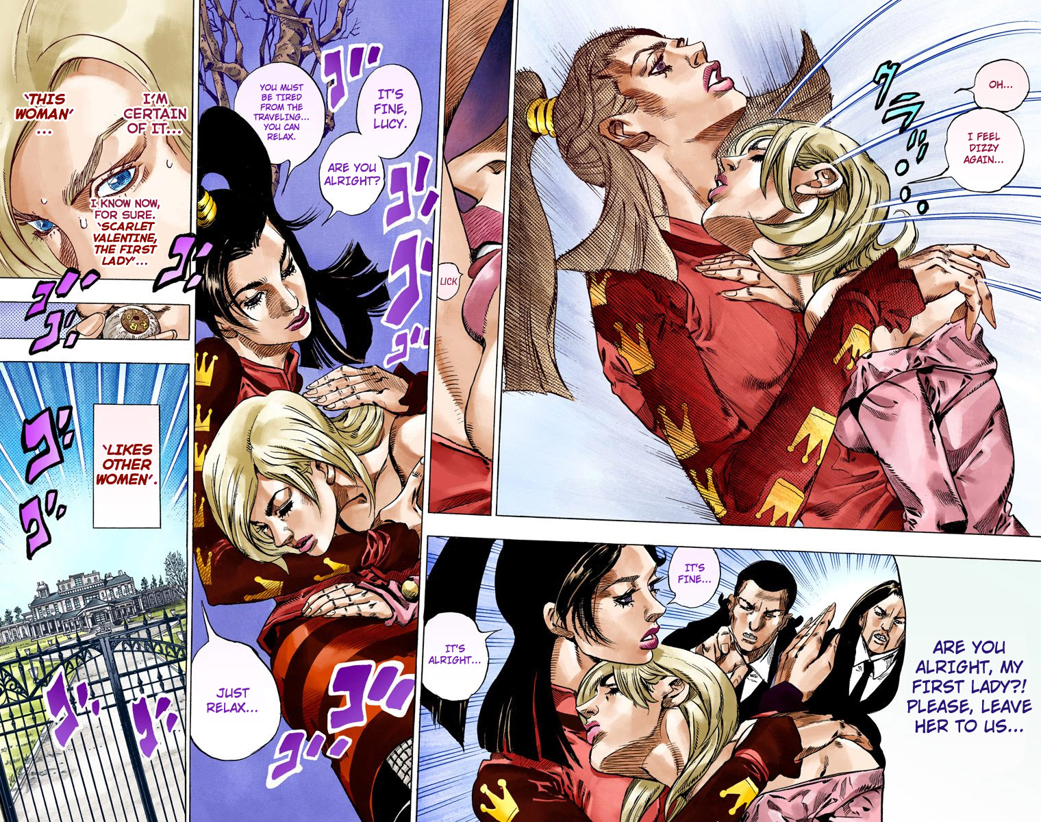 JoJo's Bizarre Adventure Steel Ball Run Colored Manga