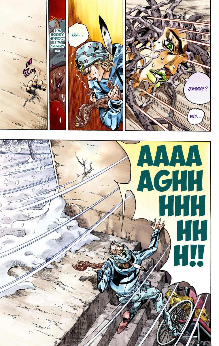 JoJo's Bizarre Adventure Steel Ball Run Colored Manga
