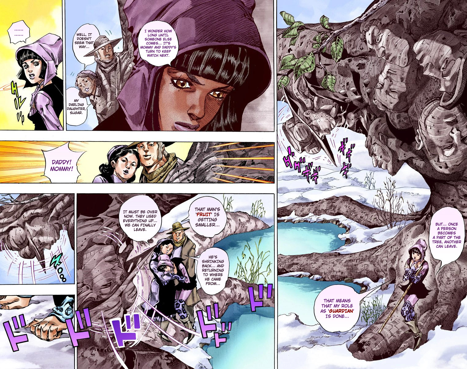 JoJo's Bizarre Adventure Steel Ball Run Colored Manga
