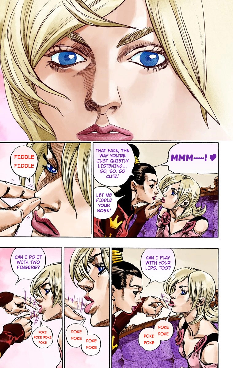 JoJo's Bizarre Adventure Steel Ball Run Colored Manga