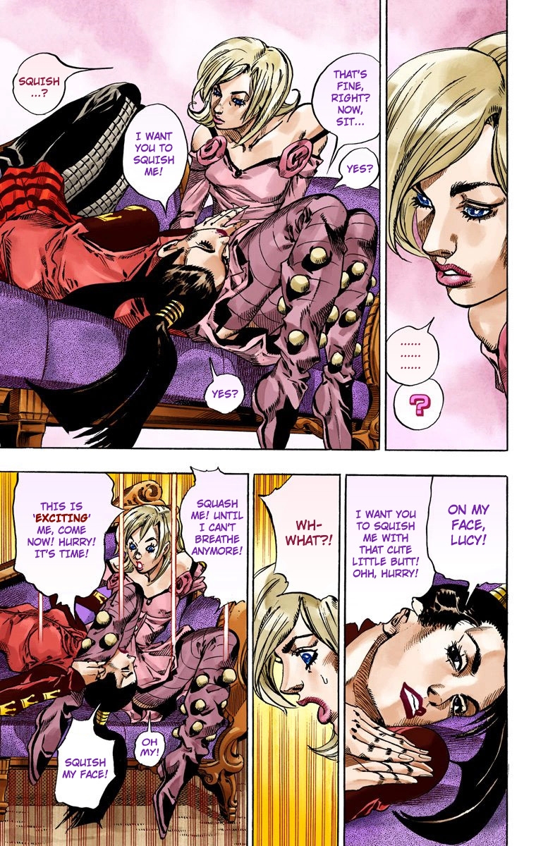 JoJo's Bizarre Adventure Steel Ball Run Colored Manga