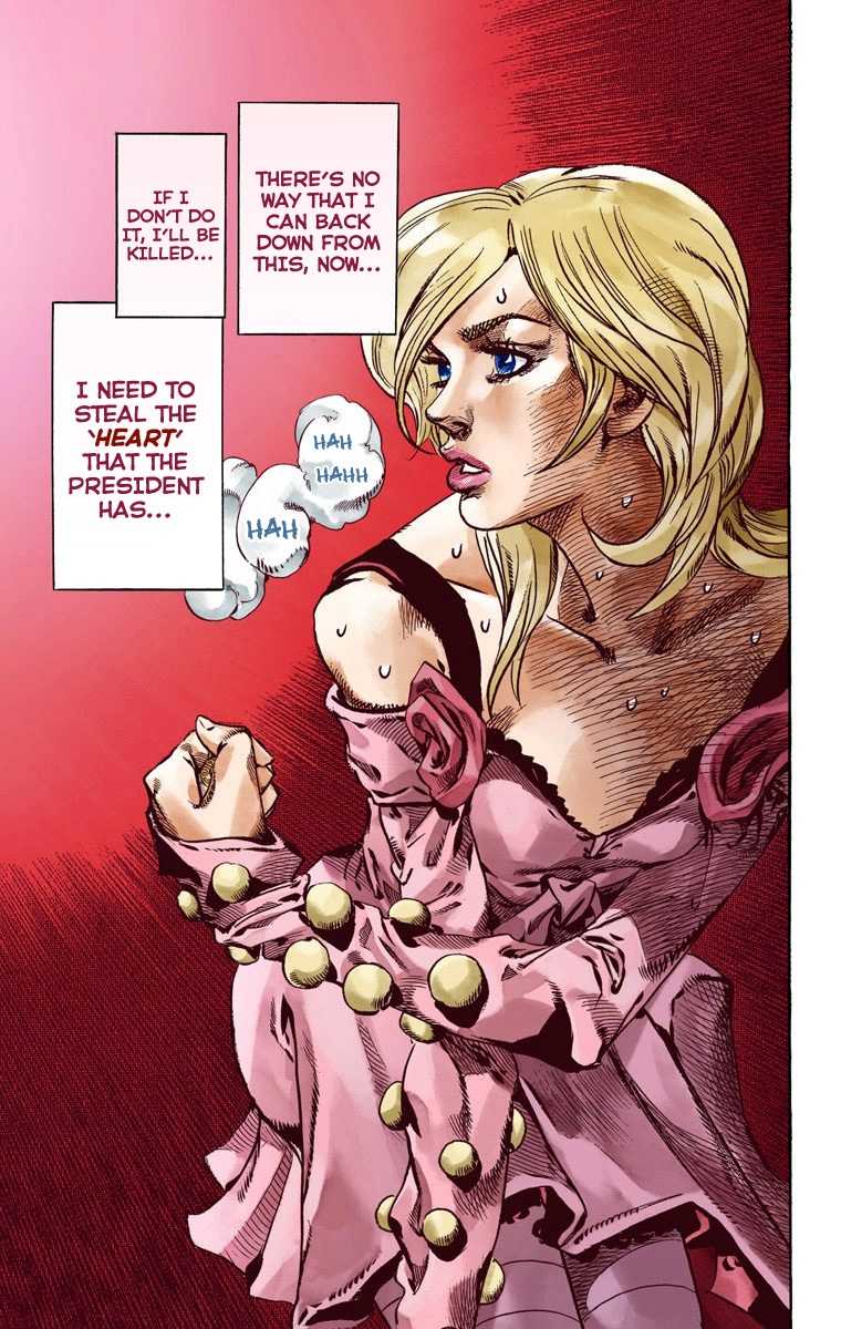 JoJo's Bizarre Adventure Steel Ball Run Colored Manga