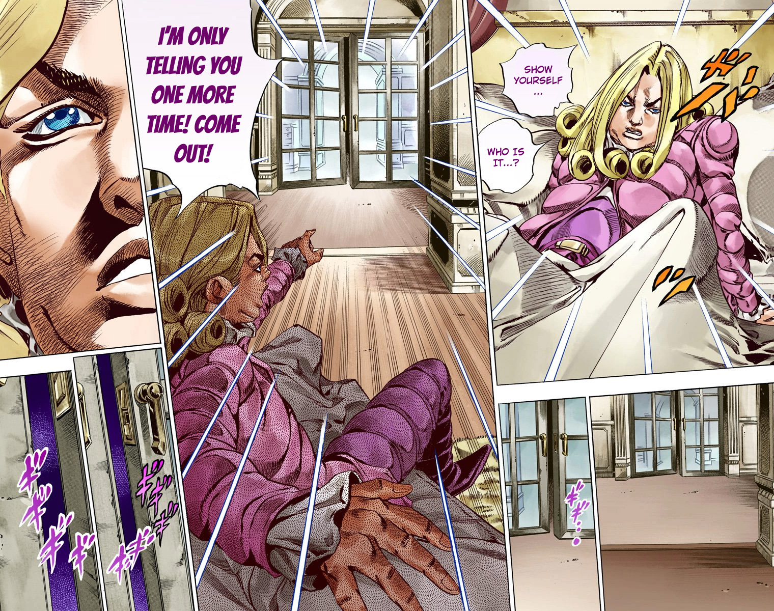 JoJo's Bizarre Adventure Steel Ball Run Colored Manga