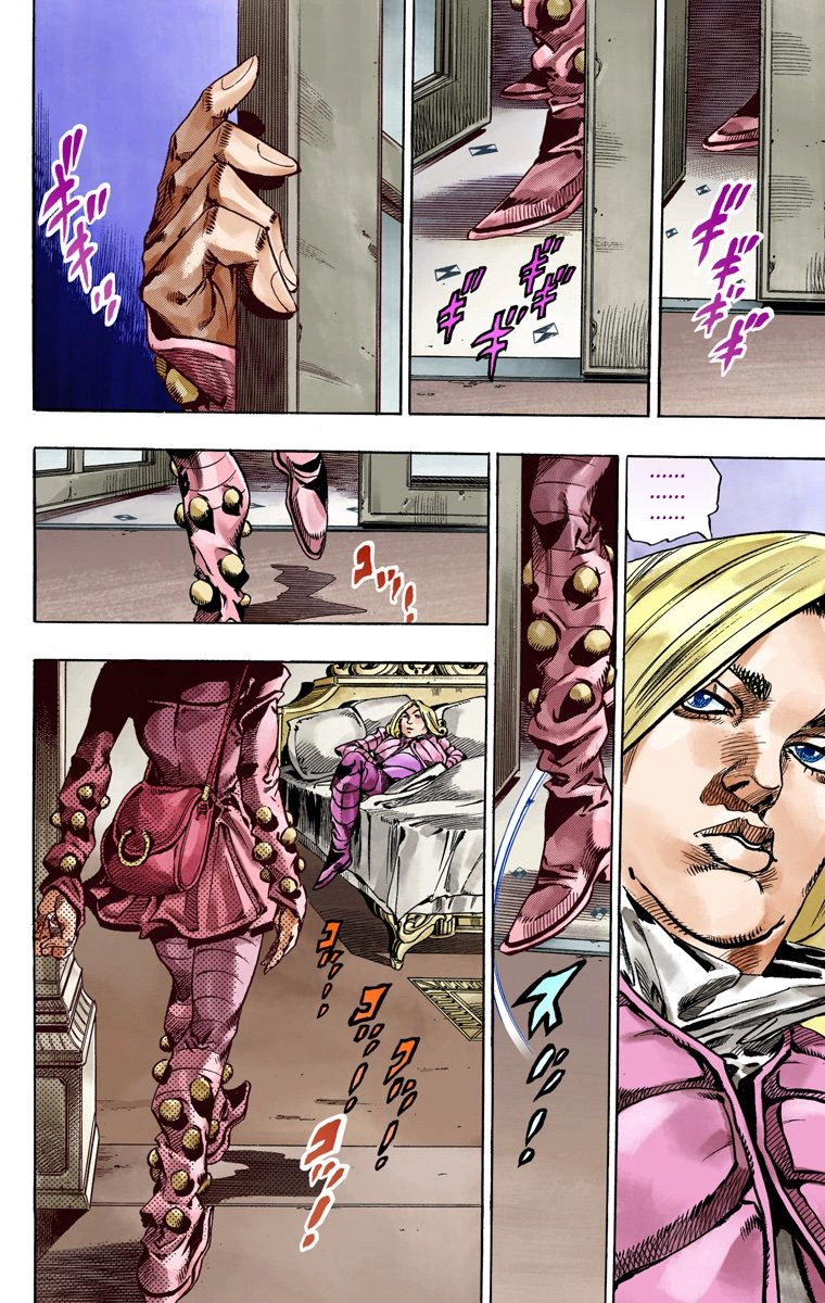 JoJo's Bizarre Adventure Steel Ball Run Colored Manga
