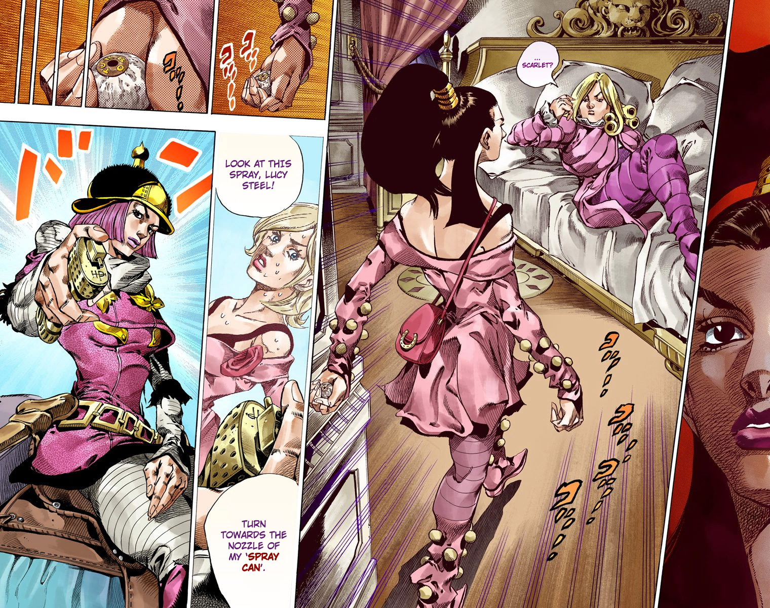 JoJo's Bizarre Adventure Steel Ball Run Colored Manga