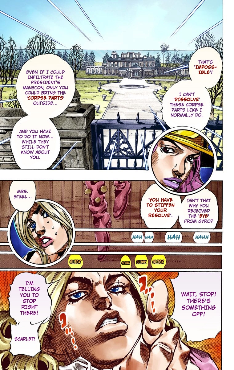 JoJo's Bizarre Adventure Steel Ball Run Colored Manga
