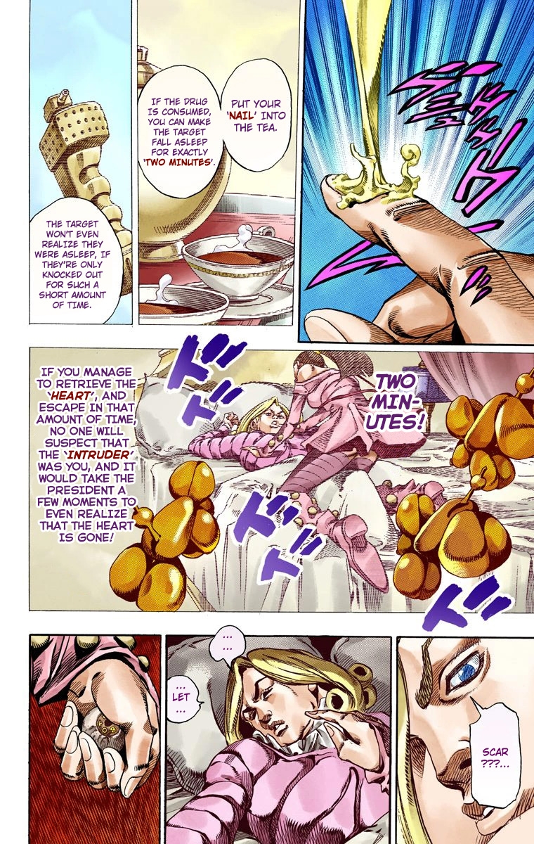 JoJo's Bizarre Adventure Steel Ball Run Colored Manga