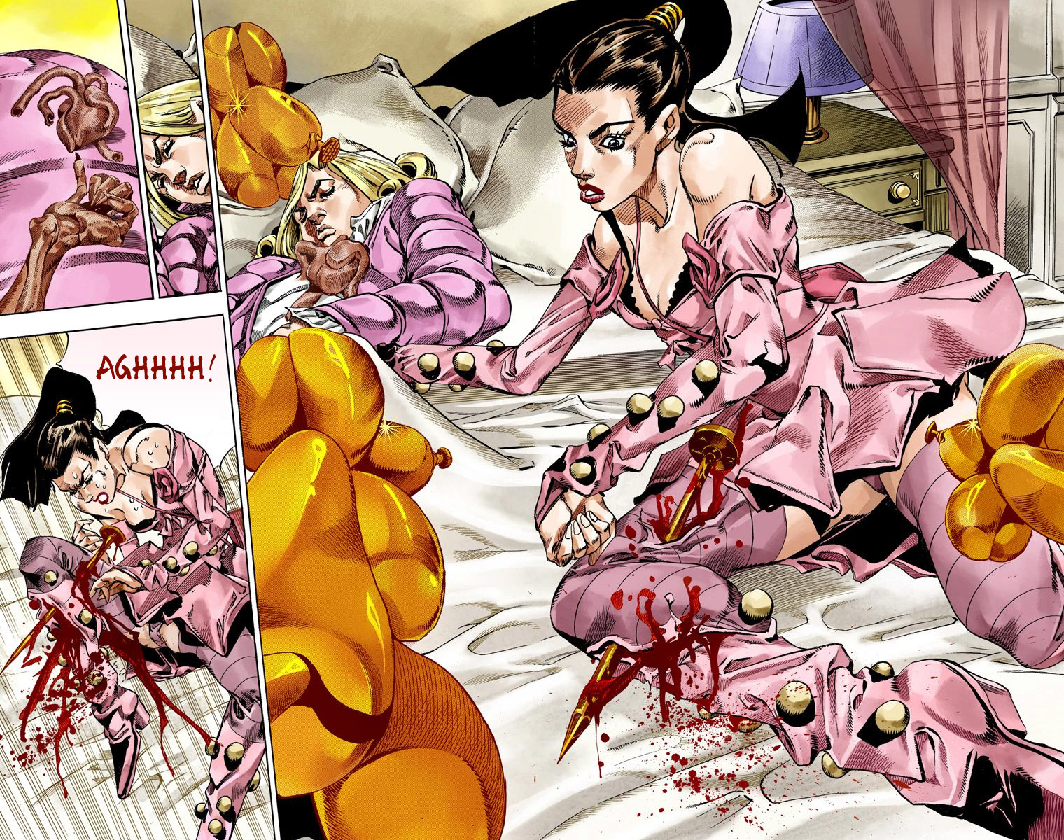 JoJo's Bizarre Adventure Steel Ball Run Colored Manga