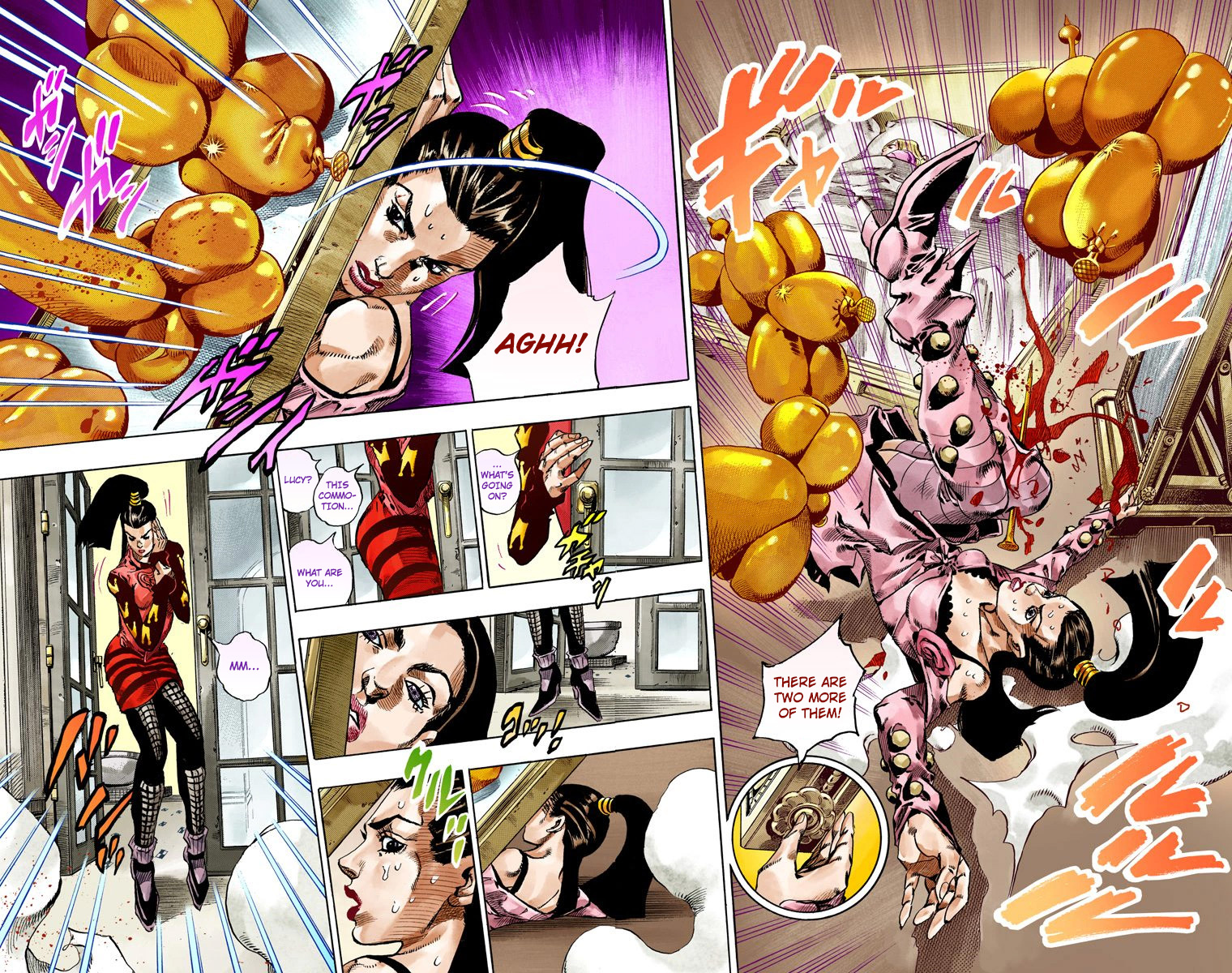 JoJo's Bizarre Adventure Steel Ball Run Colored Manga