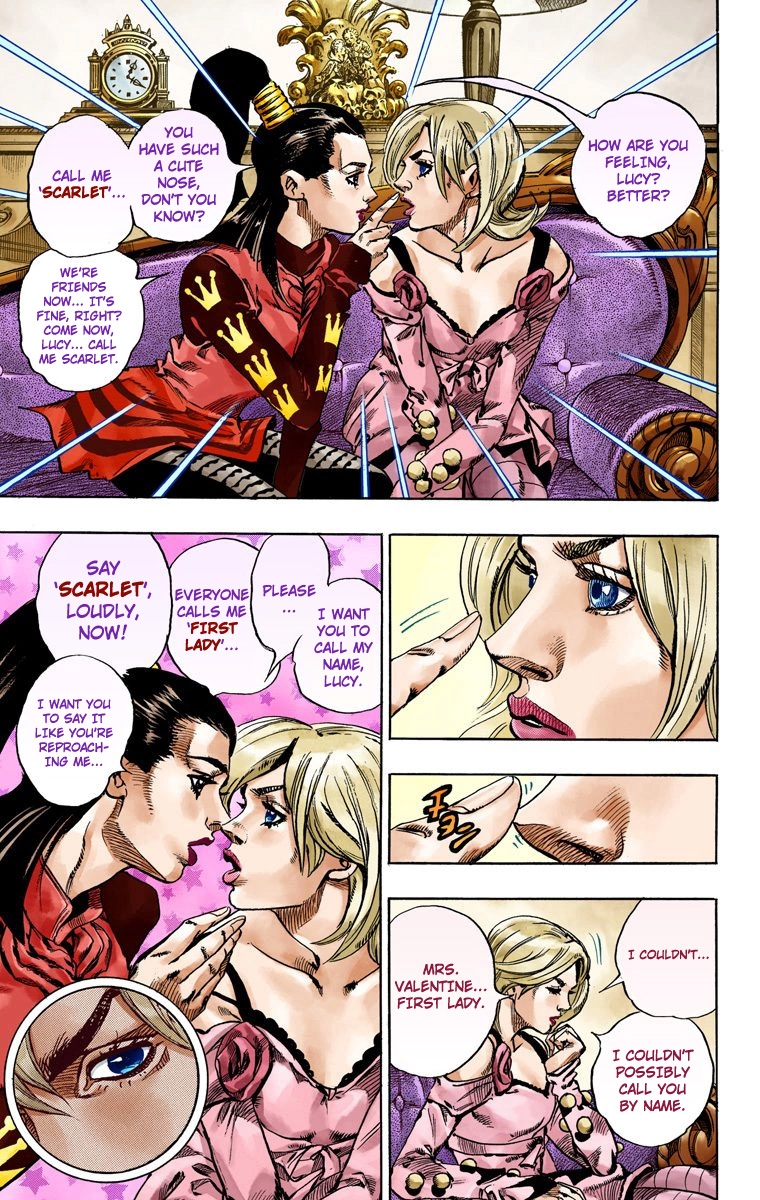JoJo's Bizarre Adventure Steel Ball Run Colored Manga