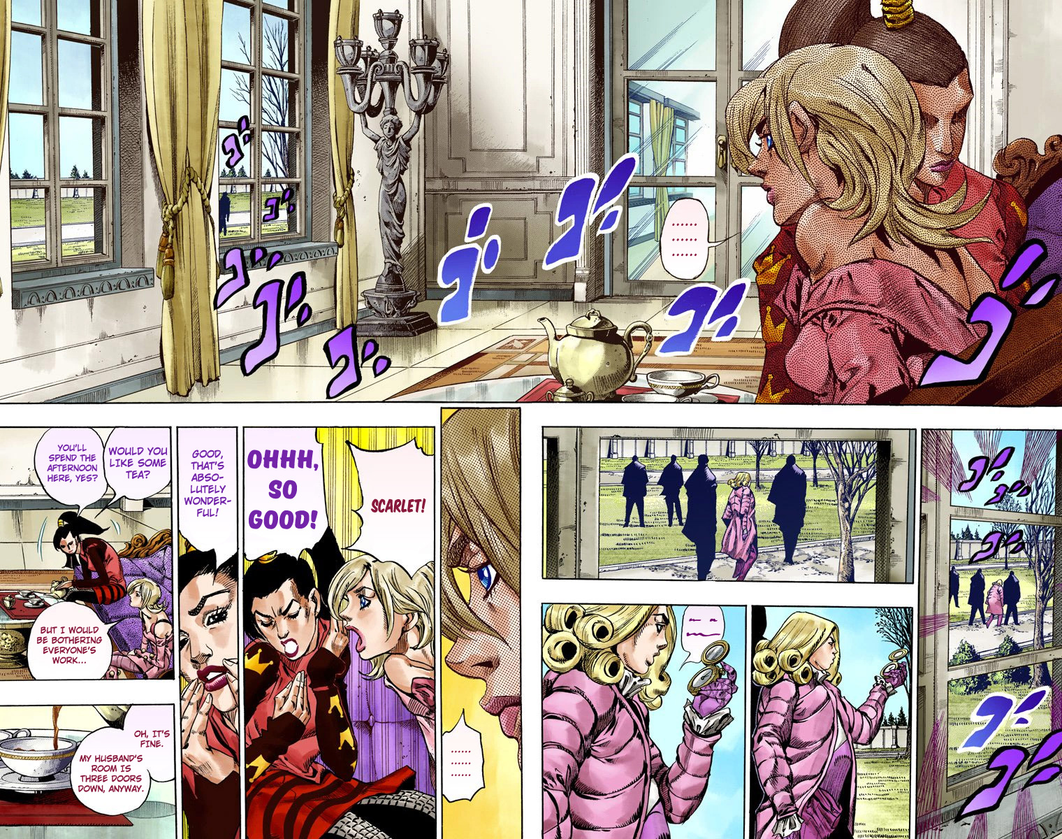 JoJo's Bizarre Adventure Steel Ball Run Colored Manga