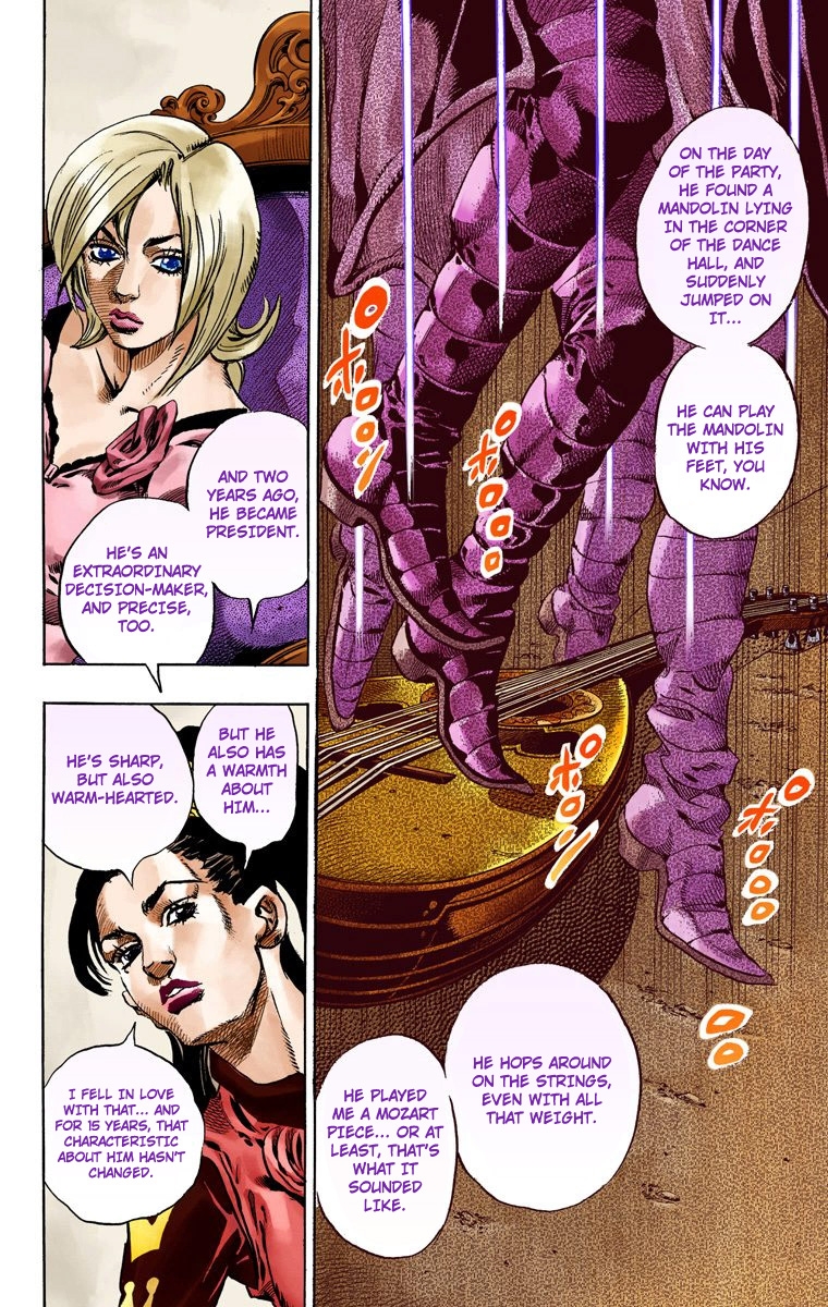 JoJo's Bizarre Adventure Steel Ball Run Colored Manga