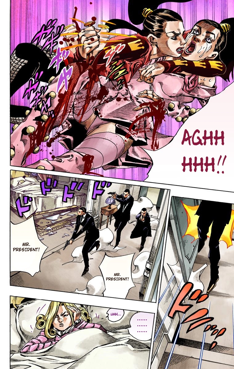 JoJo's Bizarre Adventure Steel Ball Run Colored Manga